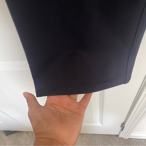 Quince Women’s Ultra-Stretch Ponte Bootcut Pants Navy - Picture 7 of 11